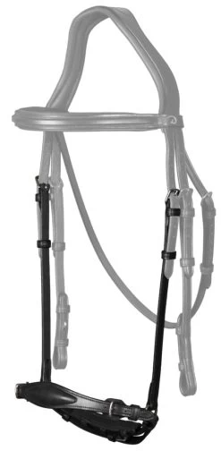 Dyon New English Collection Drop Noseband Black