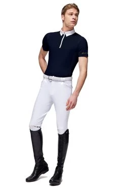 RG Competition Shirt Short Sleeves Men Navy