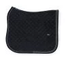 Anna Scarpati Saddle Pad Dressage Quinoa 28 Black