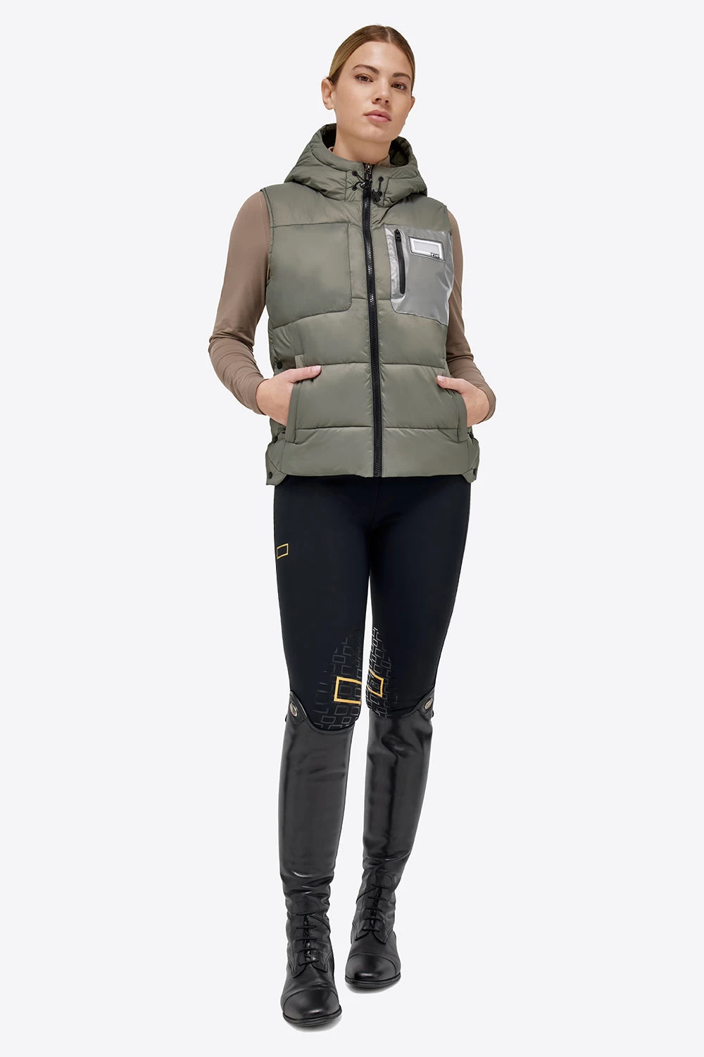 RG Bodywarmer Ladies Green 1 RG Bodywarmer Ladies Green