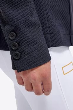 RG Riding Jacket Jersey And Mesh Ladies Navy -Sports - Equestrian RJW001 JS002 7901 10