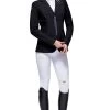 RG Riding Jacket Jersey And Mesh Zip Ladies Black