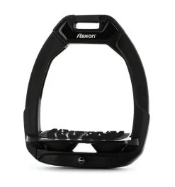 Flex-on Safe On Safety Stirrups Ultra Grip All Black
