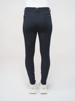 Samshield Riding Breeches Full Grip Ladies Celeste Starlight Winter Navy -Sports - Equestrian SQUARE CELESTE STARLIGHT WINTER KNEE GRIP NAVY TONE ON TONE DOS