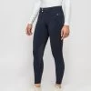 Samshield Riding Breeches Knee Grip Ladies Chloe Script Navy