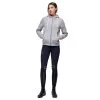 RG Cotton Hooded Zip Sweatshirt Ladies Grey