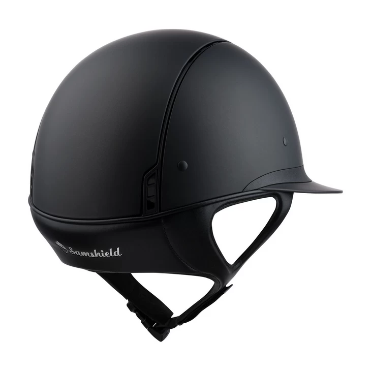 Samshield Miss Shield Shadowmatt Riding Helmet Dark Line Black 2 Samshield Miss Shield Shadowmatt Riding Helmet Dark Line Black - Image 2