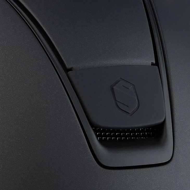 Samshield Miss Shield Shadowmatt Riding Helmet Dark Line Black 3 Samshield Miss Shield Shadowmatt Riding Helmet Dark Line Black - Image 3