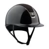 Samshield 2.0 Shadowglossy Riding Helmet Alcantara Metal Eclipse Blazon Black