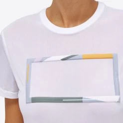 RG T-shirt Mesh Short Sleeves Ladies White 10 RG T-shirt Mesh Short Sleeves Ladies White -Sports - Equestrian TSW004 CT003 0001 5