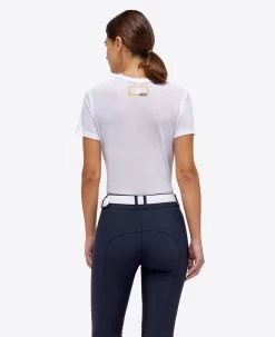 RG T-shirt Mesh Short Sleeves Ladies White 11 RG T-shirt Mesh Short Sleeves Ladies White -Sports - Equestrian TSW004 CT003 0001 7