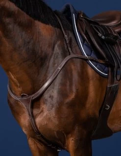 Dyon US Collection Breastplate With Long Bridge Brown