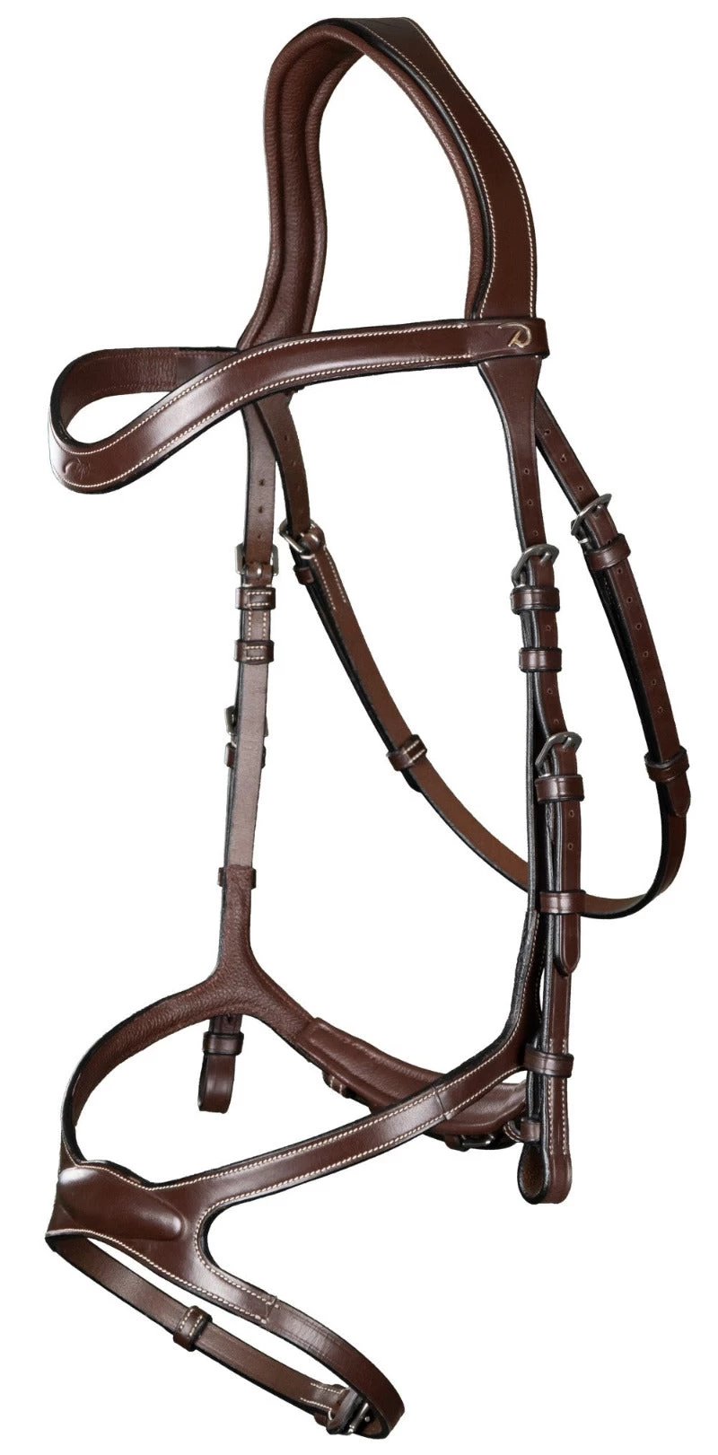 Dyon US Jumping X-Fit Bridle Brown 4 Dyon US Jumping X-Fit Bridle Brown - Image 4