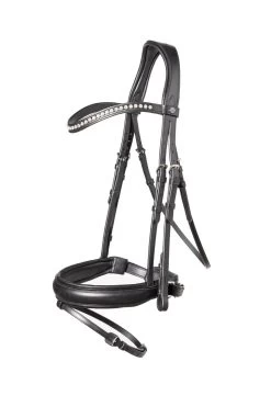 TRUST Bridle Verden Black Padded Black