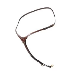 TRUST Verona Yoke Breastplate Gold Buckles Brown