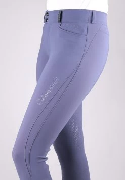 Samshield Riding Breeches Full Grip Ladies Sellia Slate Grey -Sports - Equestrian breechesslate4