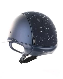 Samshield Miss Shield Crystal Leaf Navy -Sports - Equestrian crystalleafnavy3