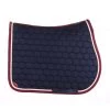 Animo Saddle Pad Jumping Navy Bordeaux
