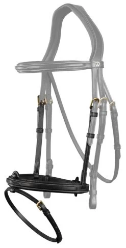 Dyon D Collection Flash Noseband Black