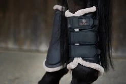 Eskadron Platinum Collection Tendon Boots Faux Leather Black -Sports - Equestrian esk 0023 kam 555039 853 290 add1