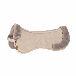Eskadron Platinum Collection Saddle Pad Softshell Fauxfur Tan Taupe