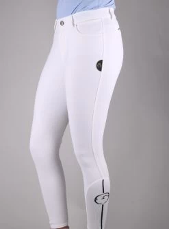 Vestrum Riding Breeches Knee-grip Ladies Giglio White