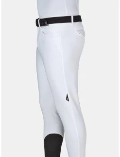 Equiline Riding Breeches Men Knee Grip Albertk White -Sports - Equestrian n08478wit bcd02d0a 3db3 4b47 acd3 c191c2b64d01