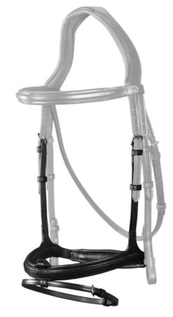 Dyon New English Collection Flash Noseband Black
