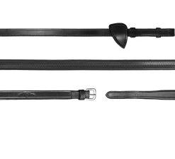 Dyon New English Collection Rubber Reins 13mm Black