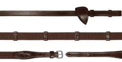 Dyon New English Collection Web Reins Brown