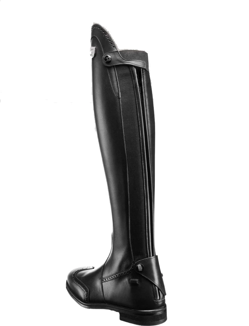 Tucci Riding Boots Marilyn Punched Black Size 39 2 Tucci Riding Boots Marilyn Punched Black Size 39 - Image 2