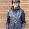 RG Waterproof Nylon Unisex Rain Jacket Navy
