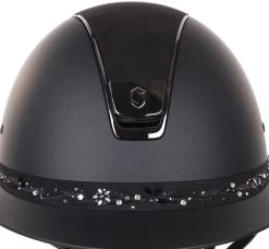 Samshield Miss Shield Flower Swarovski Jewellery Frontal Band Black -Sports - Equestrian swarovskijewelleryblackzoom