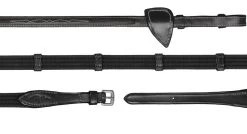 Dyon US Collection Web Reins 16mm Black